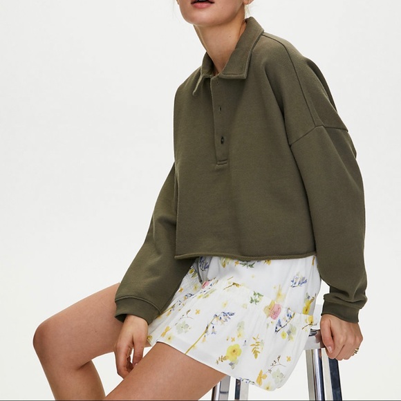 Aritzia Sunday Best Trixie skirt floral - Picture 3 of 6